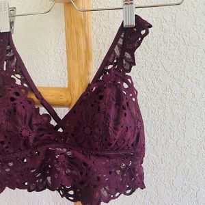 Aerie Purple Bralette